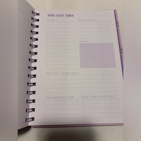 Stoney Clover for Target undated new planner, 6”x8” - Picture 5 of 8